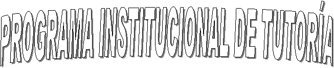PROGRAMA INSTITUCIONAL DE TUTORA